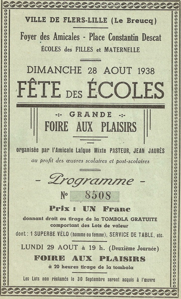 Fête des écoles1-1938