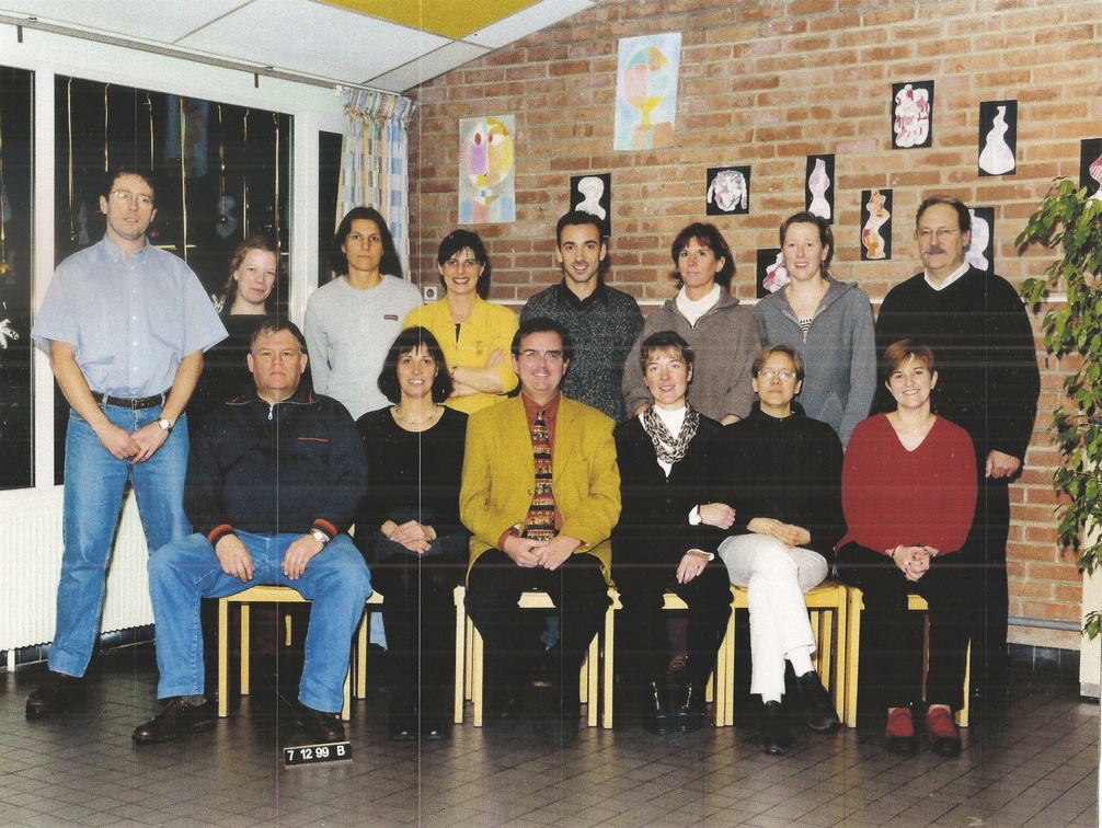 La Fontaine - 1999-2000 - Equipe éducative